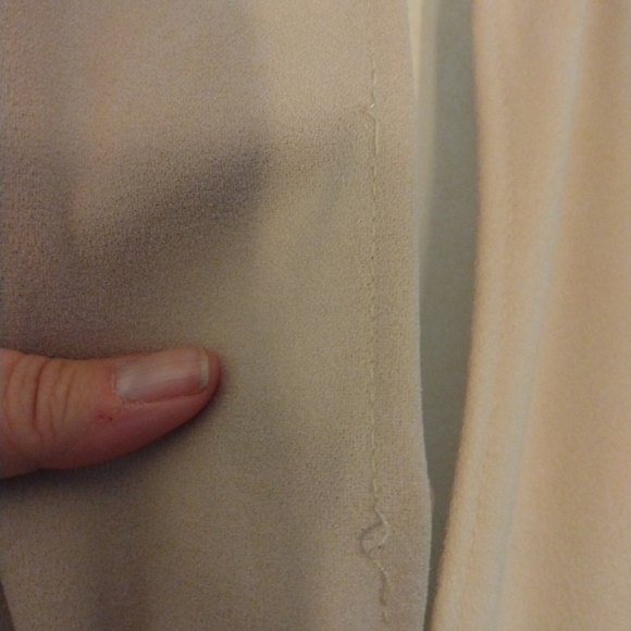 Halter Jumper Wide Leg J for Justify Beige Reptile Print Bottom Tie Belt L - Picture 11 of 11